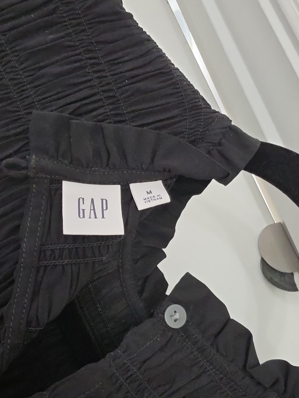 GAP Smocked Ruffle Mini Dress - Picture 6 of 8